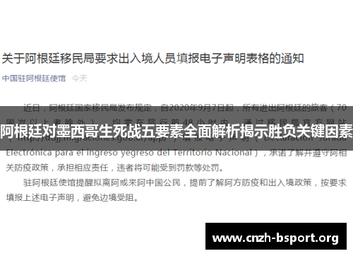 阿根廷对墨西哥生死战五要素全面解析揭示胜负关键因素 阿根廷对墨西哥生死战五要素全面解析揭示胜负关键因素